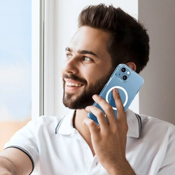  Żelowe magnetyczne etui do iPhone 14 Plus przezroczysty MagSafe - zdj. dodatkowe 7