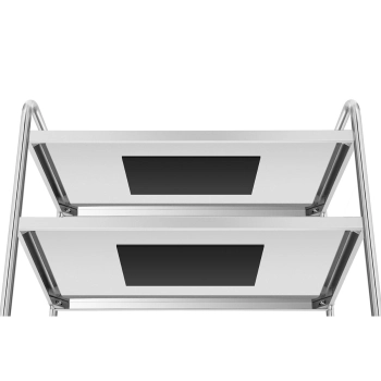  Wózek kelnerski HoReCa stal nierdzewna 3 półki do 150kg - zdj. dodatkowe 2