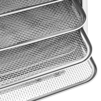  Profesjonalna suszarka dehydrator do żywności 8 rusztów 29x29cm 22L 800W - zdj. dodatkowe 3