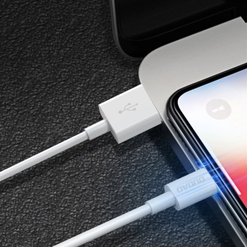 Przewód kabel do iPhone USB - Lightning 3A 1m biały - zdj. dodatkowe 7