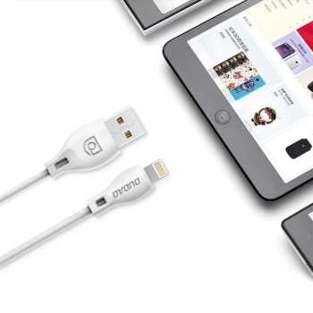  Przewód kabel do iPhone USB - Lightning 2.4A 1m biały - zdj. dodatkowe 7