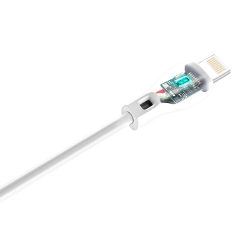  Przewód kabel do iPhone USB - Lightning 2.1A 2m biały - zdj. dodatkowe 5