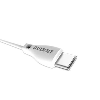  Przewód kabel USB - USB-C 2.1A 1m biały - zdj. dodatkowe 3