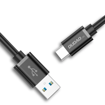  Kabel przewód USB - USB Typ C Super Fast Charge 1 m czarny - zdj. dodatkowe 1