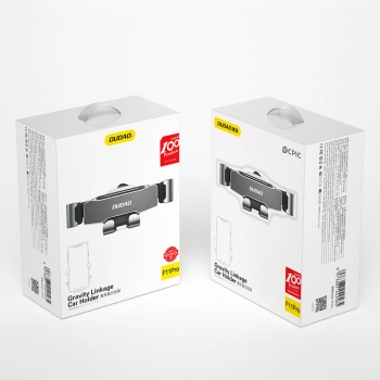  Samochodowy uchwyt grawitacyjny do smartfona czarny - zdj. dodatkowe 4