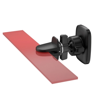  Magnetyczny uchwyt samochodowy na telefon F8H na kratkę wentylacyjną czarny - zdj. dodatkowe 4