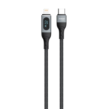  Kabel przewód do iPhone do szybkiego ładowania USB-C - Lightning PD 20W 1m czarny - zdj. dodatkowe 1
