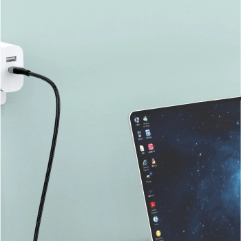  Kabel przewód do iPhone do szybkiego ładowania USB-C - Lightning PD 20W 1m czarny - zdj. dodatkowe 5