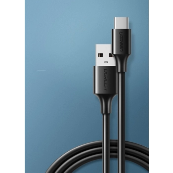  Kabel przewód USB - USB-C 2A 0.5m czarny - zdj. dodatkowe 1
