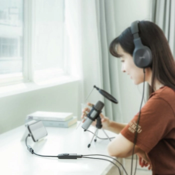  Zewnętrzna karta dzwiękowa adapter USB - 3.5 mm mini jack z regulacją głośności 15cm czarny - zdj. dodatkowe 5