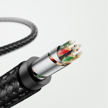  Kabel przewód audio AUX do iPhone MFI Lightning - 3.5 mmmini jack 1m szary - zdj. dodatkowe 4