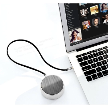  Kabel przewód płaski kątowy audio AUX 3.5mm minijack 0.5m czarny - zdj. dodatkowe 5