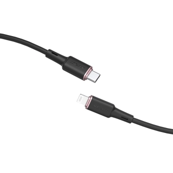  Kabel przewód do iPhone MFI USB-C - Lightning 30W 3A 1.2m czarny - zdj. dodatkowe 1