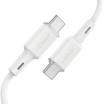  Kabel przewód USB-C 60W 20V 3A 1.2m biały - zdj. dodatkowe 2