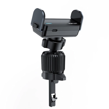  Samochodowy automatyczny uchwyt do telefonu na kratkę wentylacji czarny - zdj. dodatkowe 5