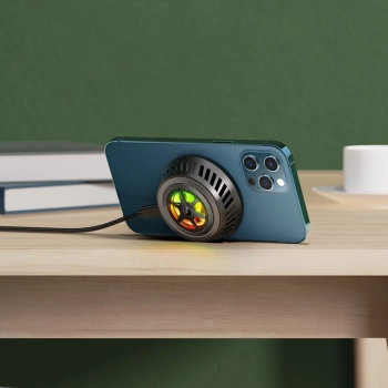  Ładowarka indukcyjna bezprzewodowa z systemem chłodzenia ciemnoszara - zdj. dodatkowe 7