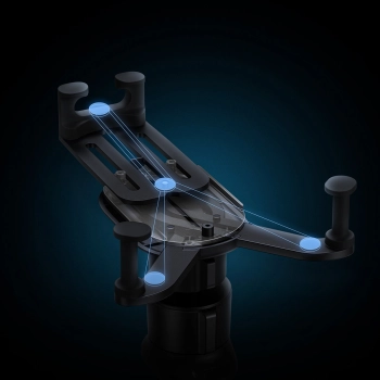  Uchwyt samochodowy na kratkę wentylacyjną nawiew Stable Series czarny - zdj. dodatkowe 9