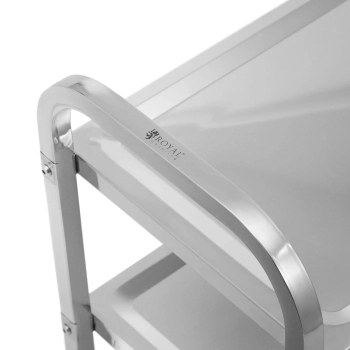  Wózek kelnerski cateringowy do serwowania 3 półki 69 x 34 cm do 81 kg - zdj. dodatkowe 2