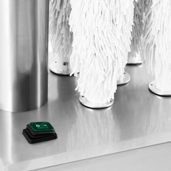  Polerka maszyna do polerowania szkła szklanek kieliszków 5 szczotek 1320 W - zdj. dodatkowe 2