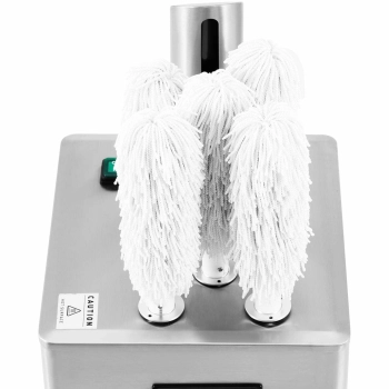  Polerka maszyna do polerowania szkła szklanek kieliszków 5 szczotek 1320 W - zdj. dodatkowe 3