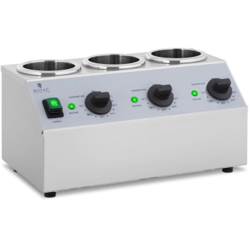  Podgrzewacz do butelek sosów na ciepło 3x 1L 40-90C 550W - zdj. dodatkowe 1