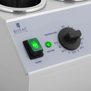  Podgrzewacz do butelek sosów na ciepło 3x 1L 40-90C 550W - zdj. dodatkowe 2