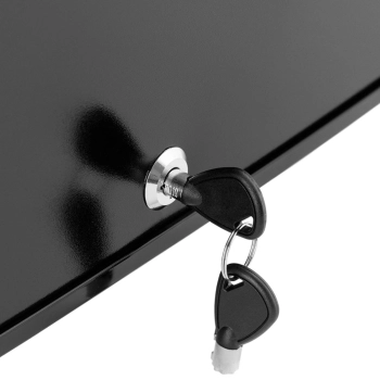  Lodówka chłodziarka hotelowa cichy minibarek zamykany na klucz 65W 28L - zdj. dodatkowe 4