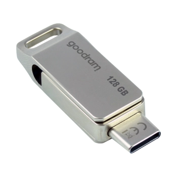  Pendrive 128GB dwa złącza USB 3.2 + USB-C OTG ODA3 srebrny - zdj. dodatkowe 4