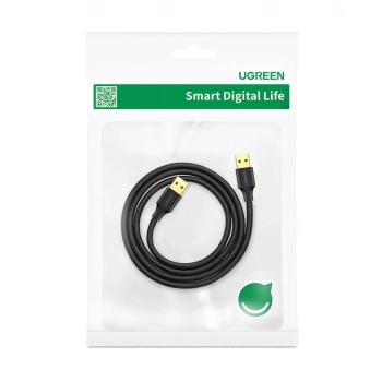  Kabel przewód USB-A 3.0 5Gb/s 0.5m czarny - zdj. dodatkowe 9