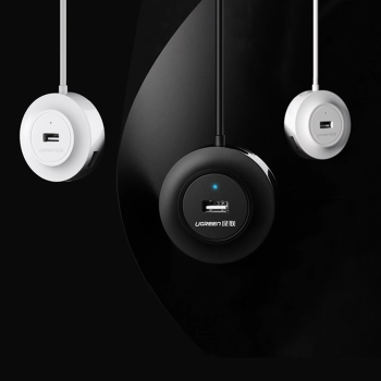  4w1 HUB rozdzielacz adapter USB 2.0 do 4x USB-A 480Mb/s 1m czarny - zdj. dodatkowe 9