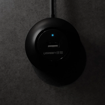  4w1 HUB rozdzielacz adapter USB 2.0 do 4x USB-A 480Mb/s 1m czarny - zdj. dodatkowe 8