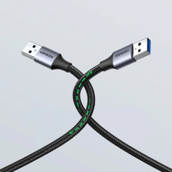  Wytrzymały kabel przewód w oplocie USB 3.0 5Gb/s 0.5m szary - zdj. dodatkowe 4
