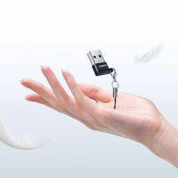  Przejściówka adapter gniazdo z wtyczki USB-C na USB czarny - zdj. dodatkowe 8