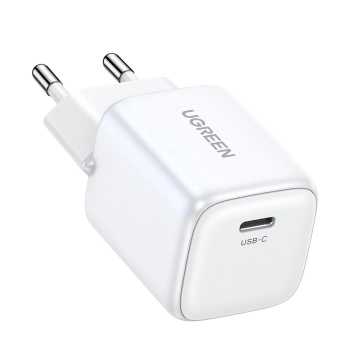  Szybka ładowarka sieciowa GaN 1x USB-C 30W PD Nexode Mini biała - zdj. dodatkowe 2