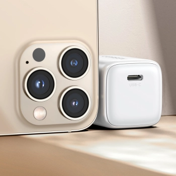  Szybka ładowarka sieciowa GaN 1x USB-C 20W PD Nexode Mini biała - zdj. dodatkowe 5