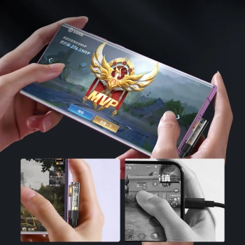  Kątowy kabel USB-C do szybkiego ładowania i transferu danych 100W 1.2m czarny - zdj. dodatkowe 1