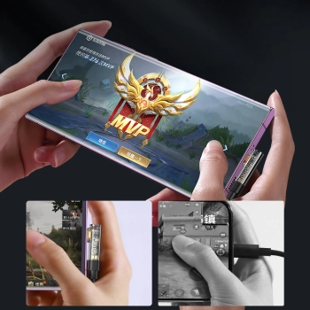  Kątowy kabel USB-C - USB do szybkiego ładowania i transferu danych 3A 1.2m czarny - zdj. dodatkowe 8