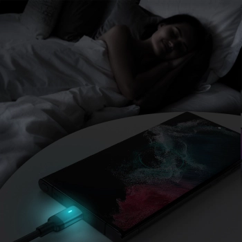  Kabel przewód USB - USB-C do szybkiego ładowania A10 Series 3A 1.2m czarny - zdj. dodatkowe 10