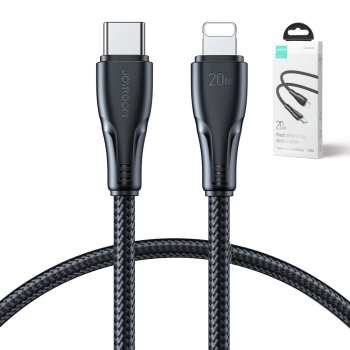  Przewód kabel iPhone Surpass Series USB-C - Lightning 20W 1.2m czarny - zdj. dodatkowe 3