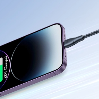  Przewód kabel iPhone Surpass Series USB-C - Lightning 20W 1.2m czarny - zdj. dodatkowe 5