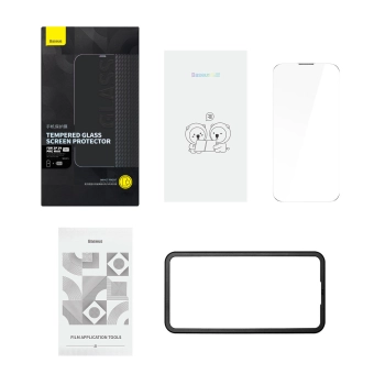  Szkło hartowane do iPhone 14 Pro Max na cały ekran z osłoną na głośnik 0.3mm - zdj. dodatkowe 10