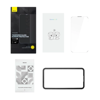  Szkło hartowane do iPhone 14 Pro na cały ekran z osłoną na głośnik 0.3mm - zdj. dodatkowe 10