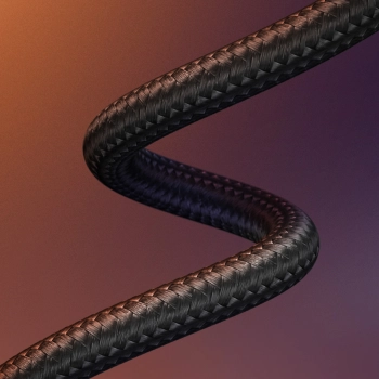  Kabel przewód audio w oplocie USB-C - mini jack 3.5mm 1m szary - zdj. dodatkowe 10