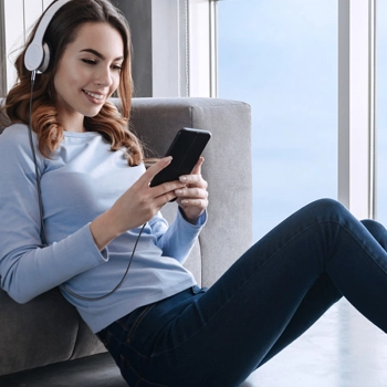  Kabel przewód audio w oplocie USB-C - mini jack 3.5mm 1m szary - zdj. dodatkowe 3