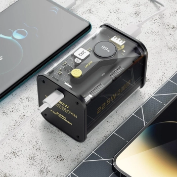  Powerbank K16Pro 20000mAh USB-A USB-C 22.5W PD czarny - zdj. dodatkowe 6