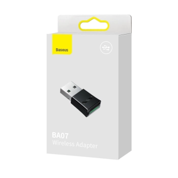  Adapter konektor nadajnik odbiornik Bluetooth 5.3 USB zasięg 20m czarny - zdj. dodatkowe 4