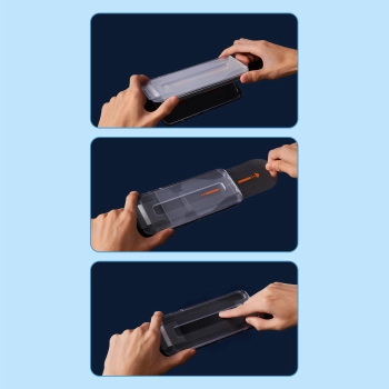  Szkło hartowane do iPhone 14 Pro z osłoną na głośnik 0.4mm ZESTAW - zdj. dodatkowe 10