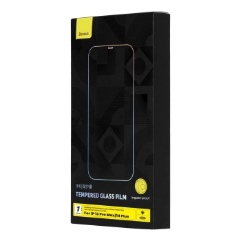  Szkło hartowane do iPhone 14 Plus / 13 Pro Max z osłoną na głośnik 0.4mm ZESTAW - zdj. dodatkowe 4