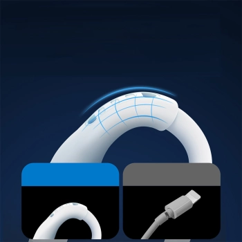  Kabel do iPhone ze wskaźnikiem LED USB-C - Lightning 20W 2m biały - zdj. dodatkowe 3