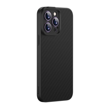  Pancerne etui iPhone 14 Pro MagSafe + szkło hartowane Synthetic Fiber czarne - zdj. dodatkowe 2